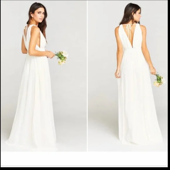 Show Me Your Mumu Ava Maxi Dress ivory - Picture 1 of 3